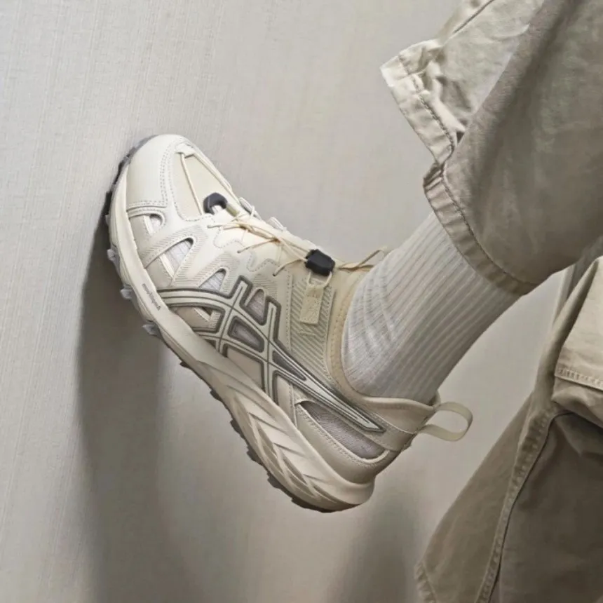 ASICS GEL-SOMOMA SE 防水機能溯溪鞋-奶油灰