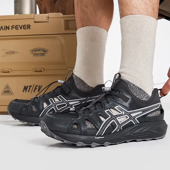 ASICS GEL-SOMOMA SE 防水機能溯溪鞋-黑魂