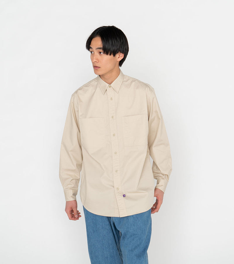 THE NORTH FACE PURPLE LABEL 北臉紫標雙口袋工裝襯衫