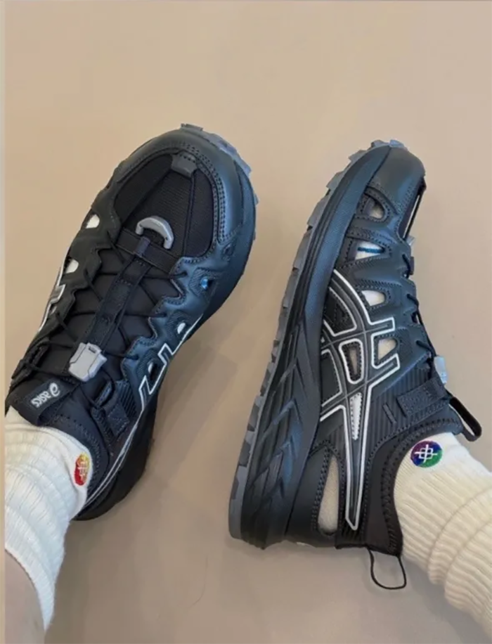 ASICS GEL-SOMOMA SE 防水機能溯溪鞋-黑魂