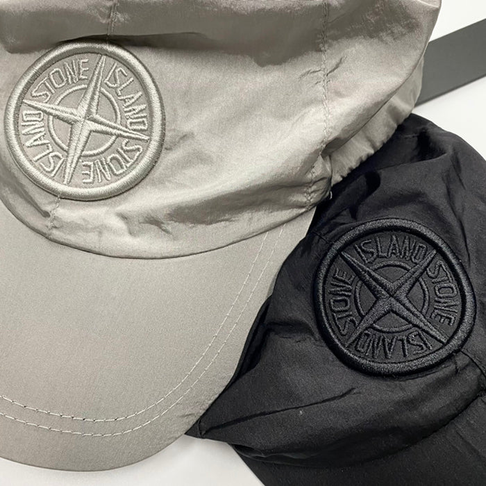 STONE ISLAND 石頭島金屬尼龍棒球帽