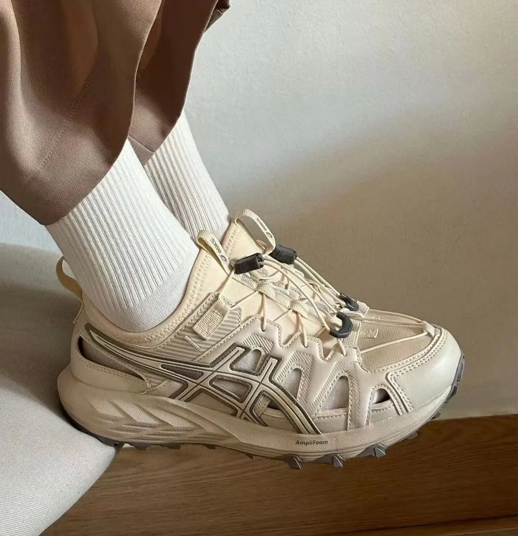 ASICS GEL-SOMOMA SE 防水機能溯溪鞋-奶油灰