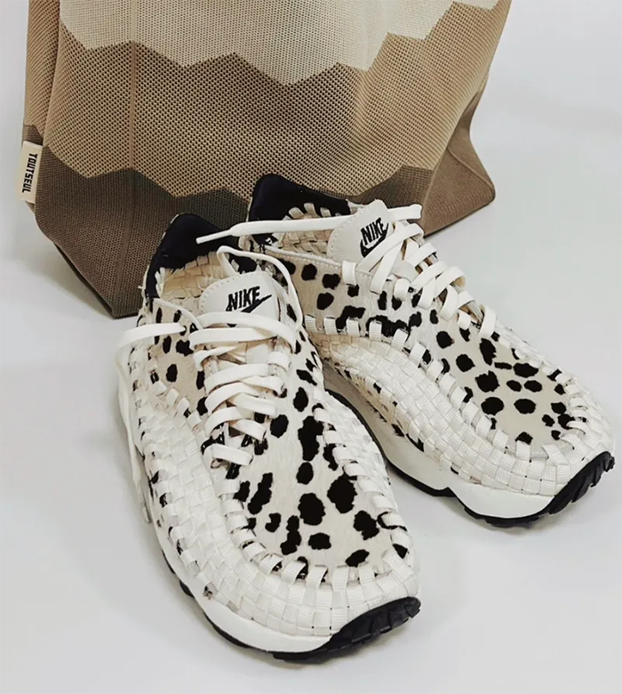 Nike Air Footscape Woven White Cow 乳牛