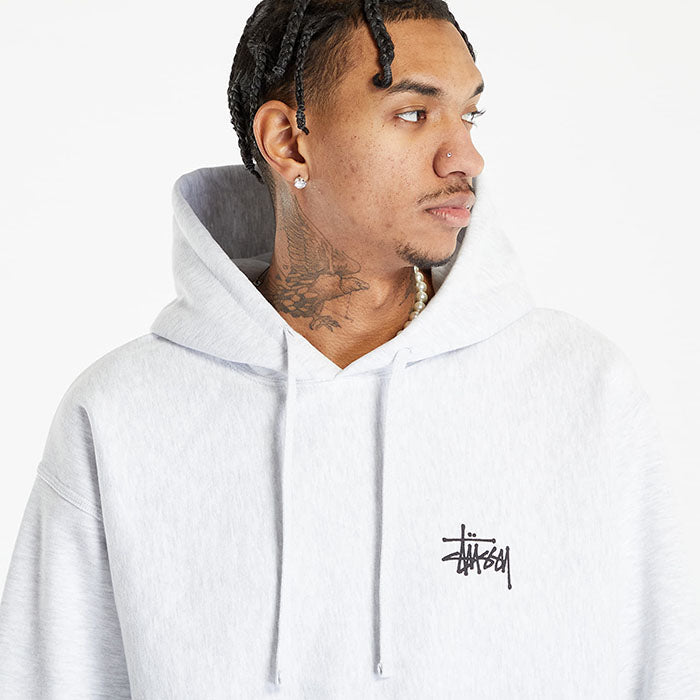 - 全新特價 - STUSSY BASIC FLEECE HOODIE 刷毛連帽上衣 (黑M)