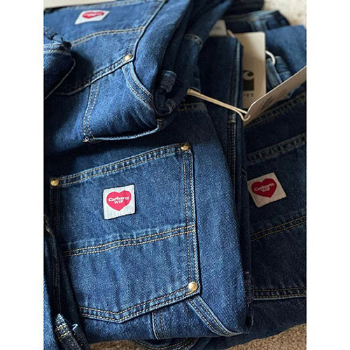 Carhartt WIP NASH PANT SMITH 卡哈特愛心標籤伐木工牛仔褲