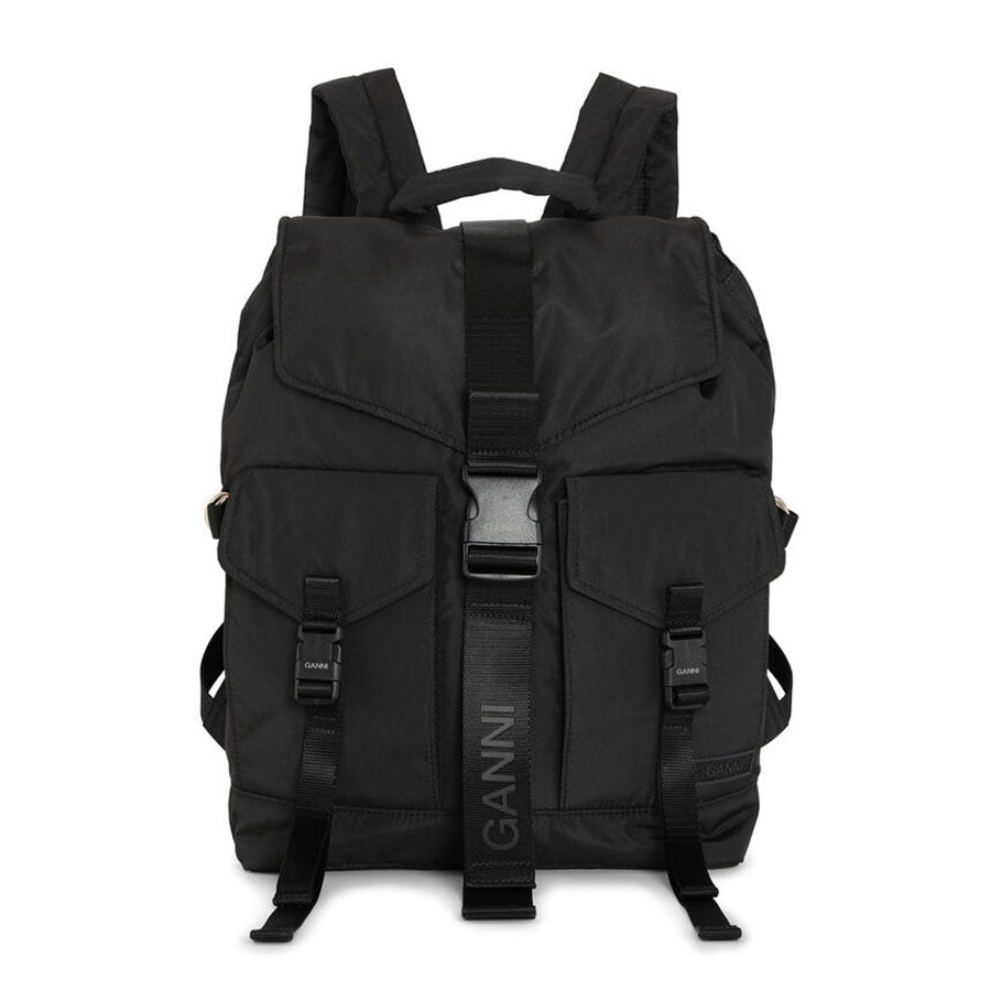 GANNI Tech Multi-Pocket Recycled Backpack 多功能後背包