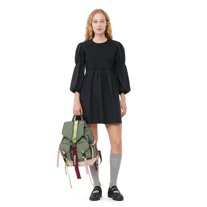 GANNI Tech Multi-Pocket Recycled Backpack 多功能後背包