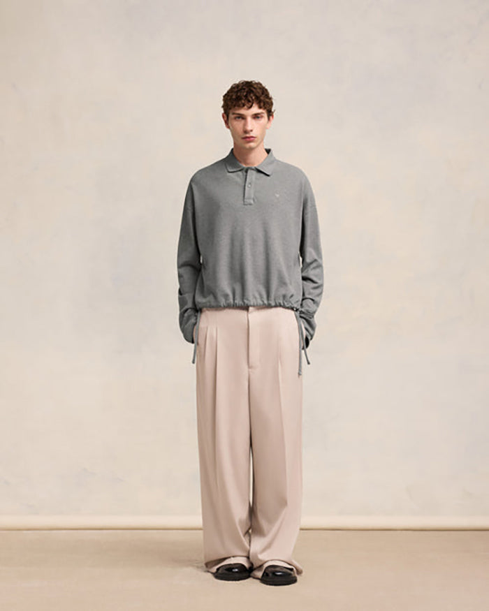 AMI DE COEUR CROPPED POLO 抽繩POLO衫