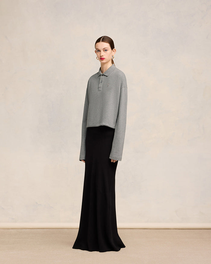 AMI DE COEUR CROPPED POLO 抽繩POLO衫
