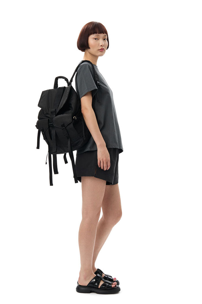 GANNI Tech Multi-Pocket Recycled Backpack 多功能後背包