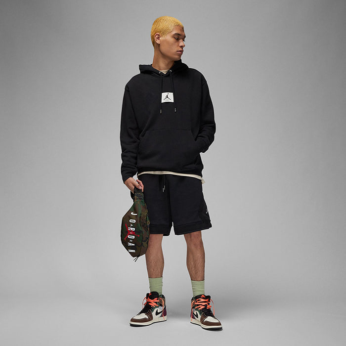 - 全新特價 - Jordan Statement Fleece Hoodi 喬丹重磅刷毛連帽衫 (黑XL)