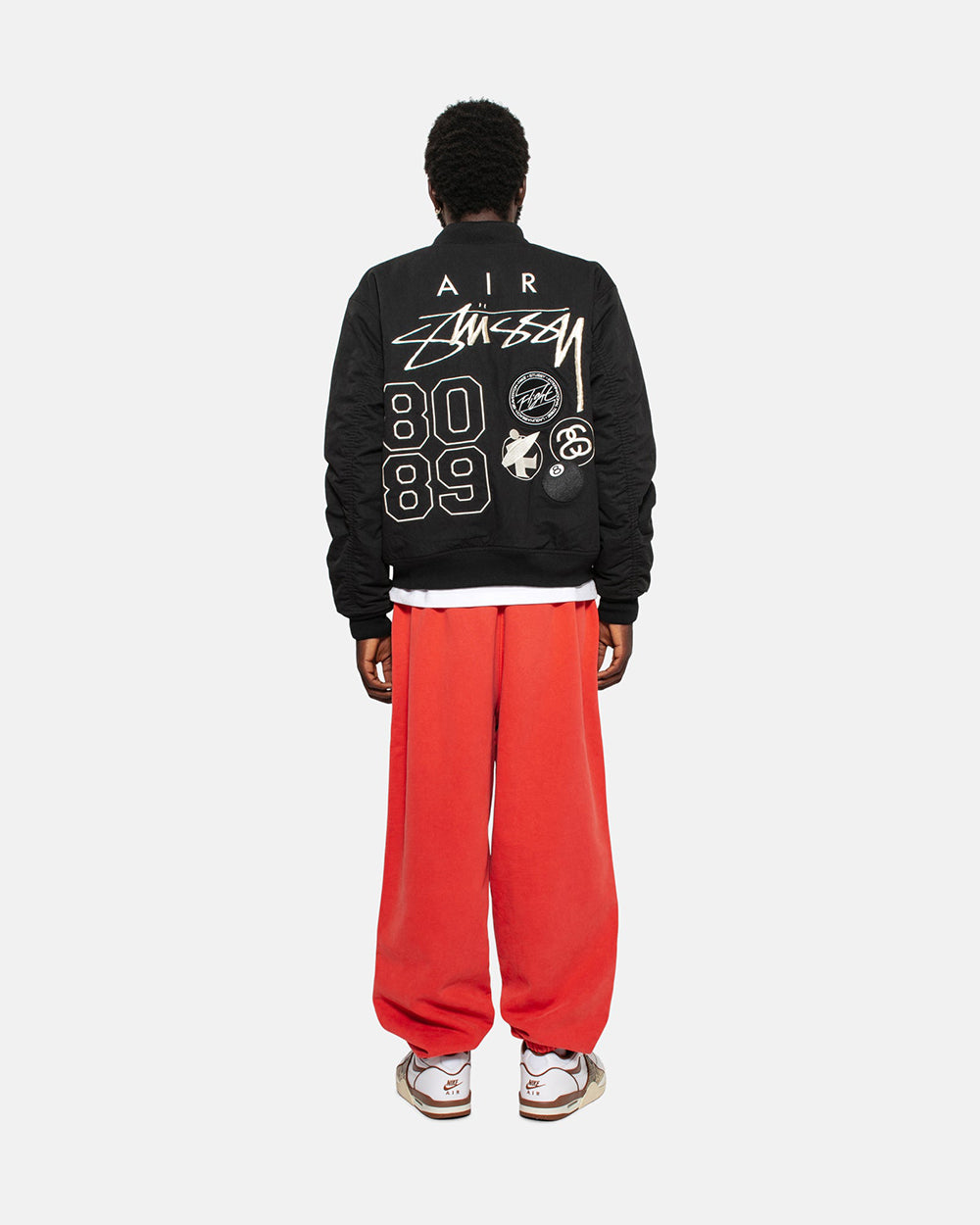 STUSSY x NIKE 聯名雙面穿衍縫鋪棉夾克
