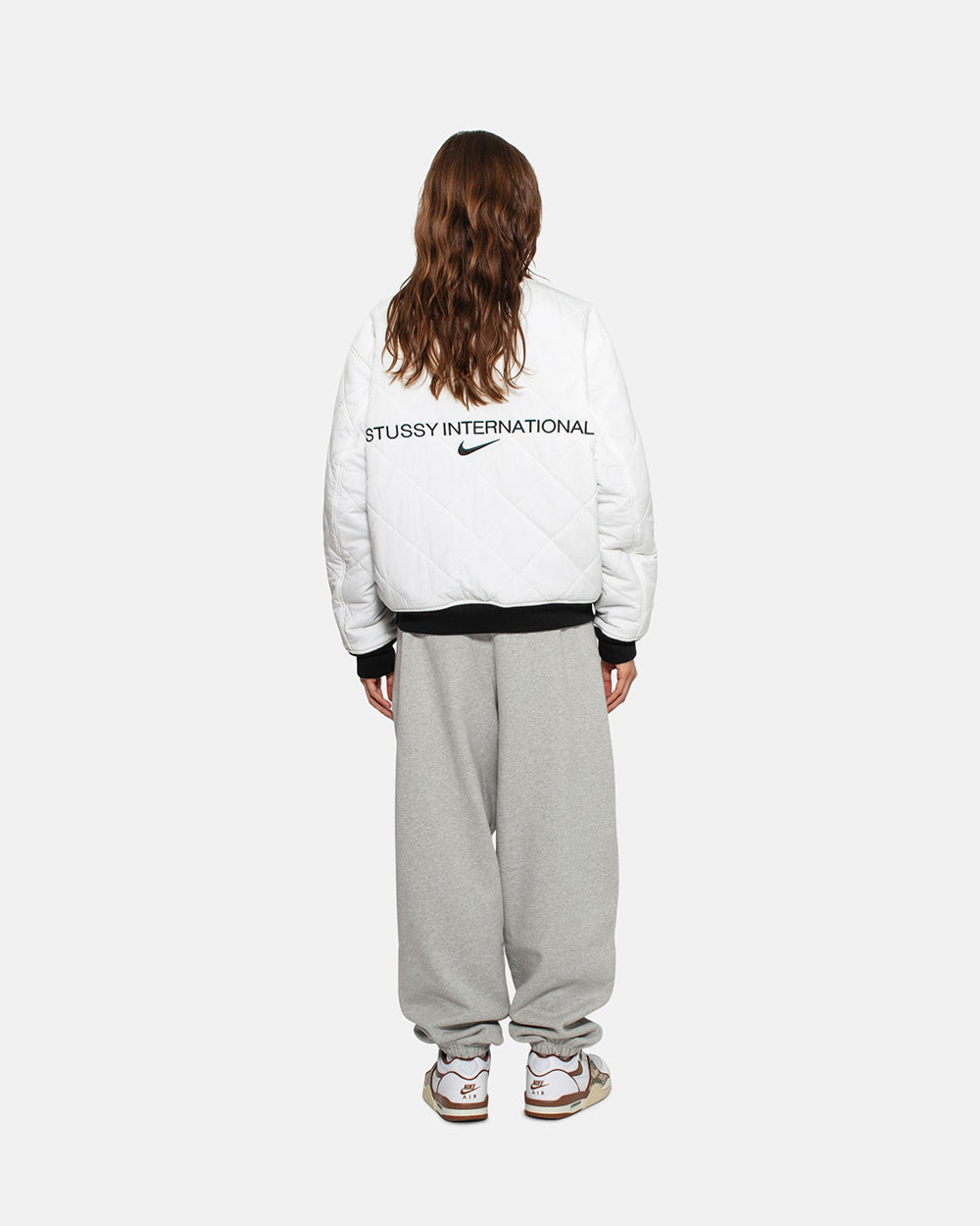 STUSSY x NIKE 聯名雙面穿衍縫鋪棉夾克