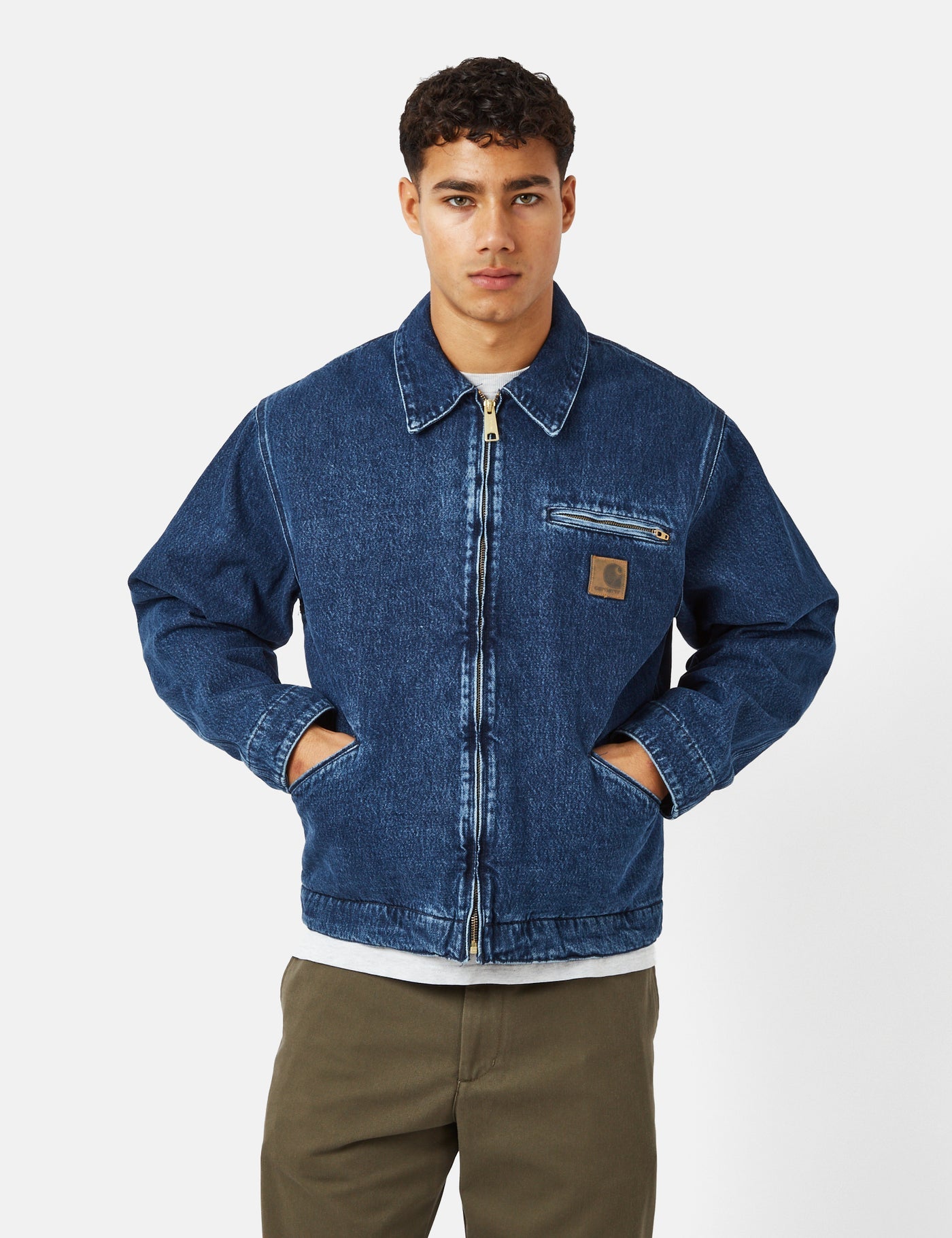 - 全新特價 - Carhartt WIP Rider Jacket 卡哈特做舊水洗牛仔外套 (L碼)
