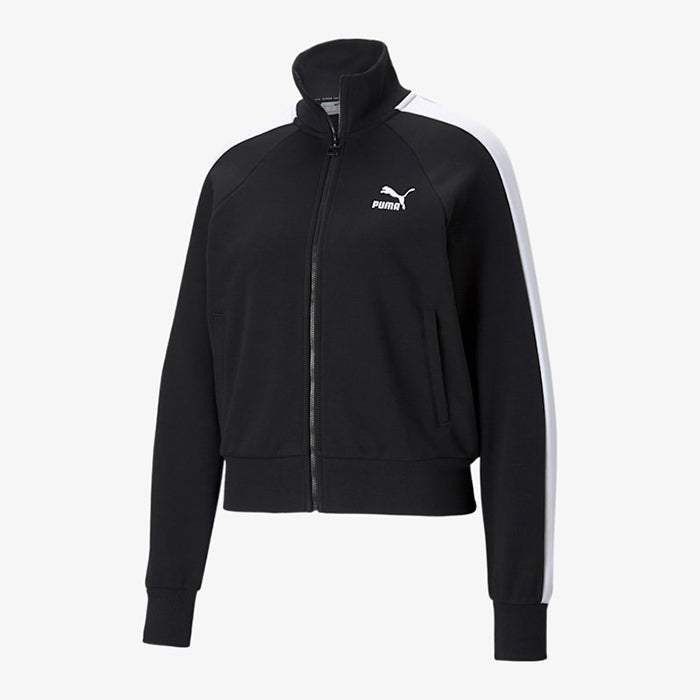 - 全新特價 - PUMA ICONIC T7 TAPING TRACK JACKET ROSÉ 同款立領運動夾克(L)