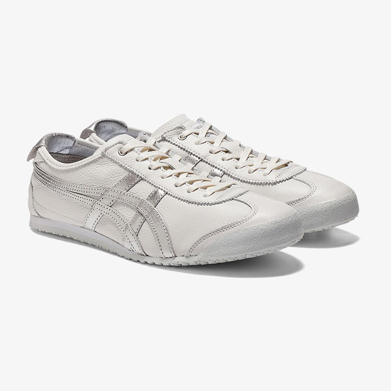 Onitsuka Tiger MEXICO 66 白底銀虎爪紋 D508K-0193