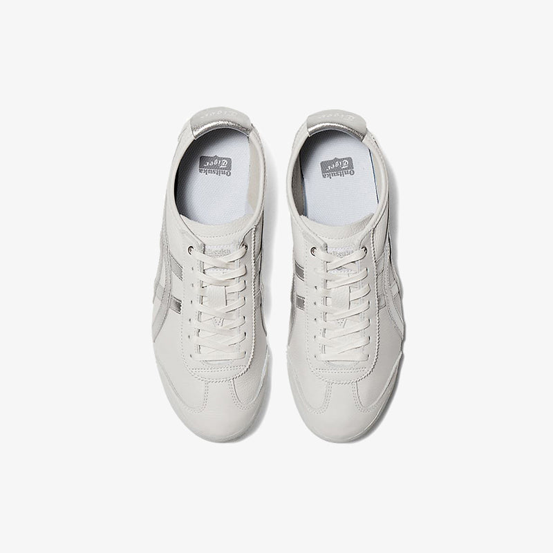 Onitsuka Tiger MEXICO 66 白底銀虎爪紋 D508K-0193