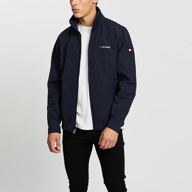 TOMMY HILFIGER YACHT JACKET 立領連帽防風夾克
