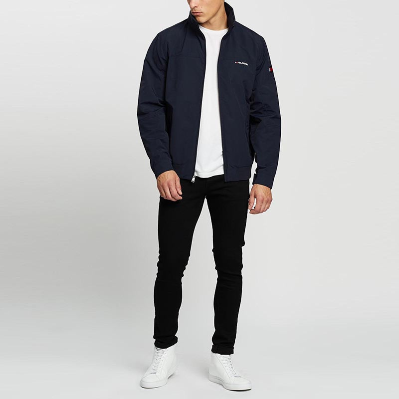 TOMMY HILFIGER YACHT JACKET 立領連帽防風夾克