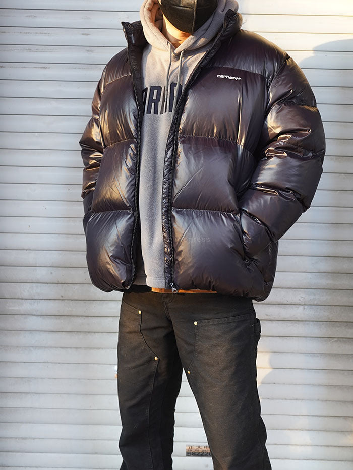 CARHARTT WIP Galen Jacket 卡哈特亮面光感羽絨外套