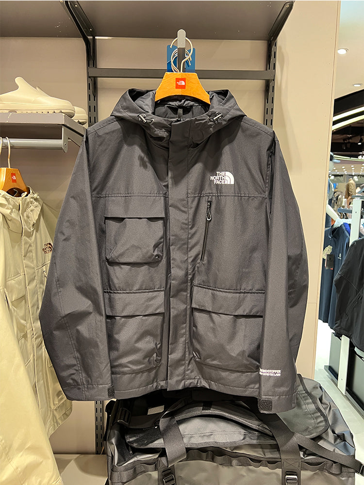 The North Face W/Stopper 韓國北臉防風連帽工裝外套