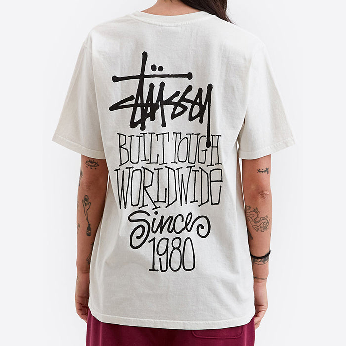STUSSY 假日系列印花短袖T恤