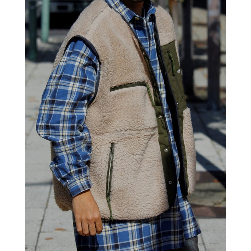 THE NORTH FACE x Nanamica 北臉紫標羊羔絨外套