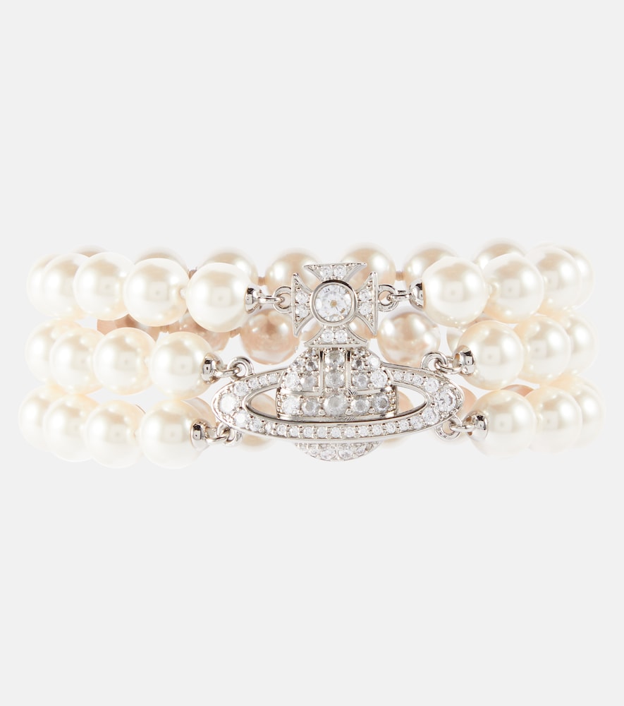 Vivienne Westwood pearl bracelet 三層珍珠手鍊