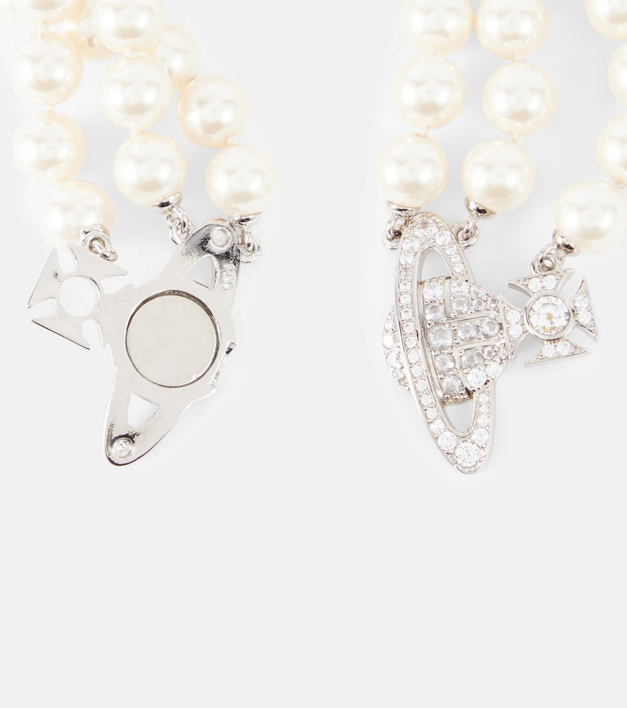 Vivienne Westwood pearl bracelet 三層珍珠手鍊