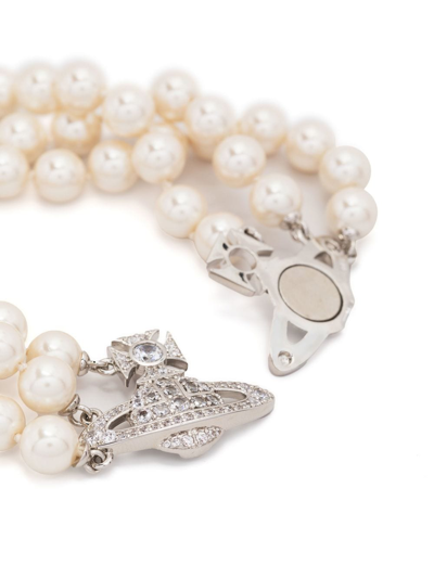 Vivienne Westwood pearl bracelet 三層珍珠手鍊