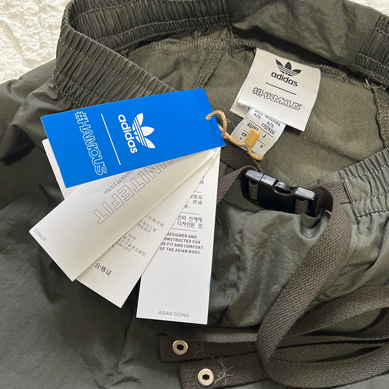 Adidas Originals x Hamcus 解構按扣側幅運動長褲