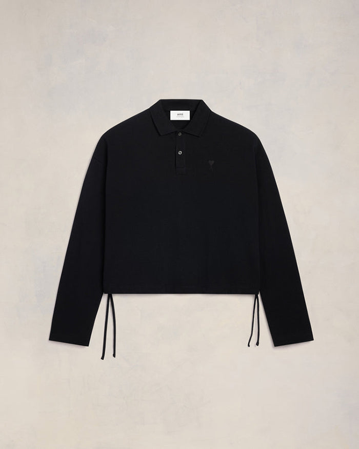AMI DE COEUR CROPPED POLO 抽繩POLO衫