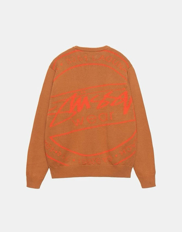 STUSSY LAGUNA ICON 線嵌針織上衣