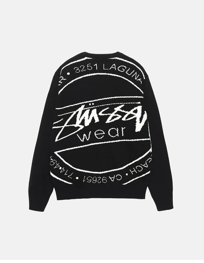 STUSSY LAGUNA ICON 線嵌針織上衣