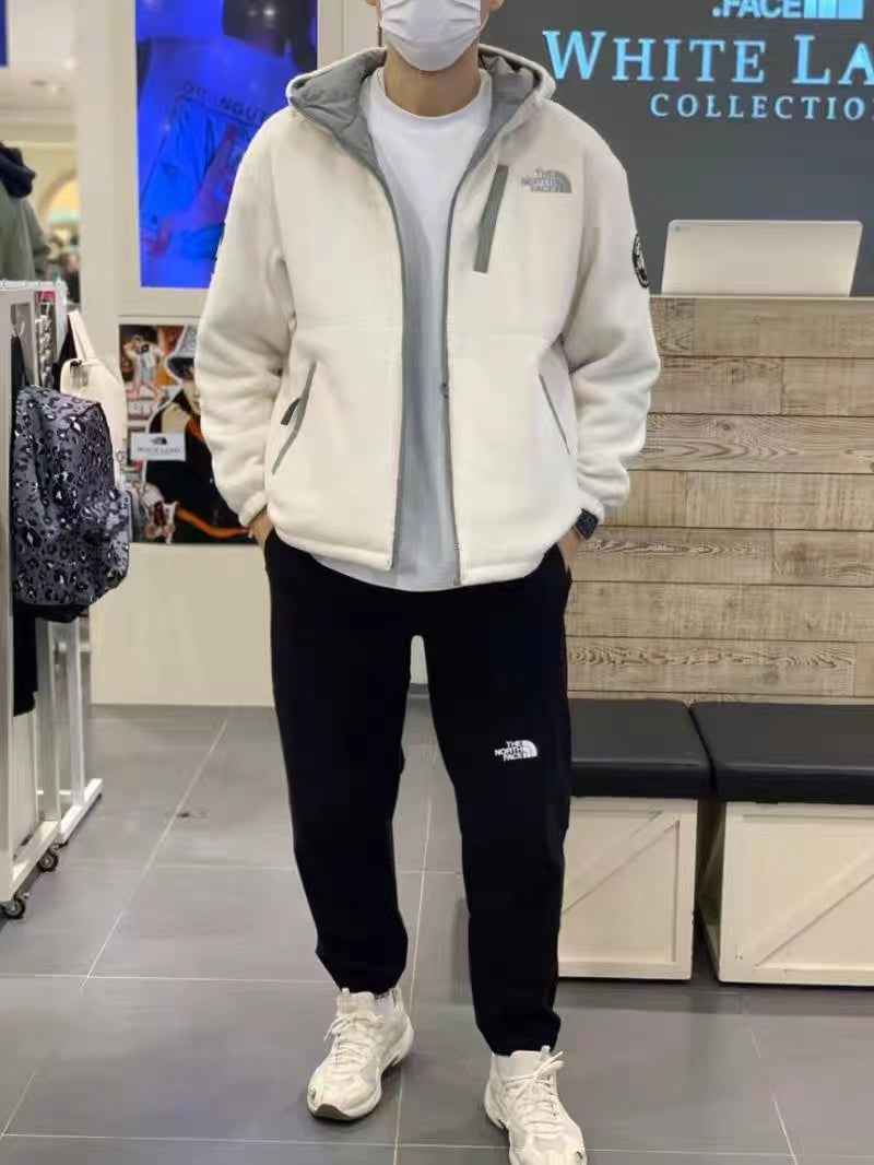 THE NORTH FACE 北臉 雙面穿羊羔絨衍縫外套