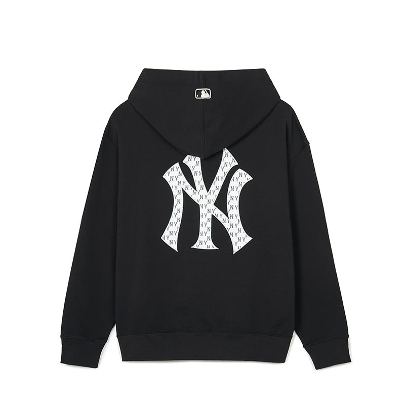 韓國MLB NY老花印花連帽上衣
