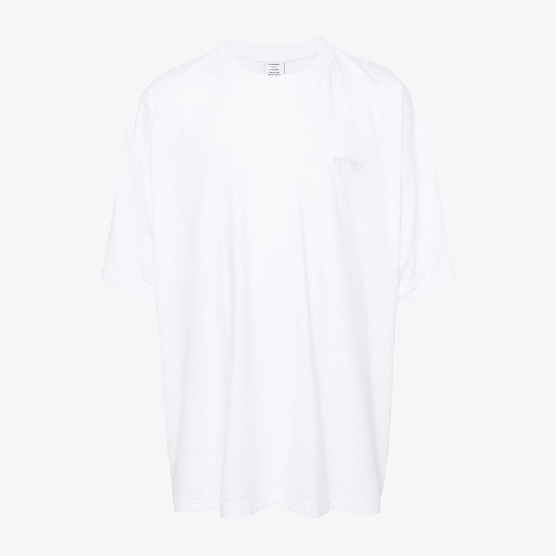 VETEMENTS 反穿設計純色短袖T恤