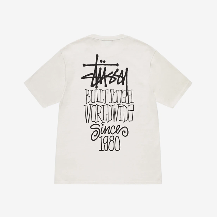 STUSSY 假日系列印花短袖T恤