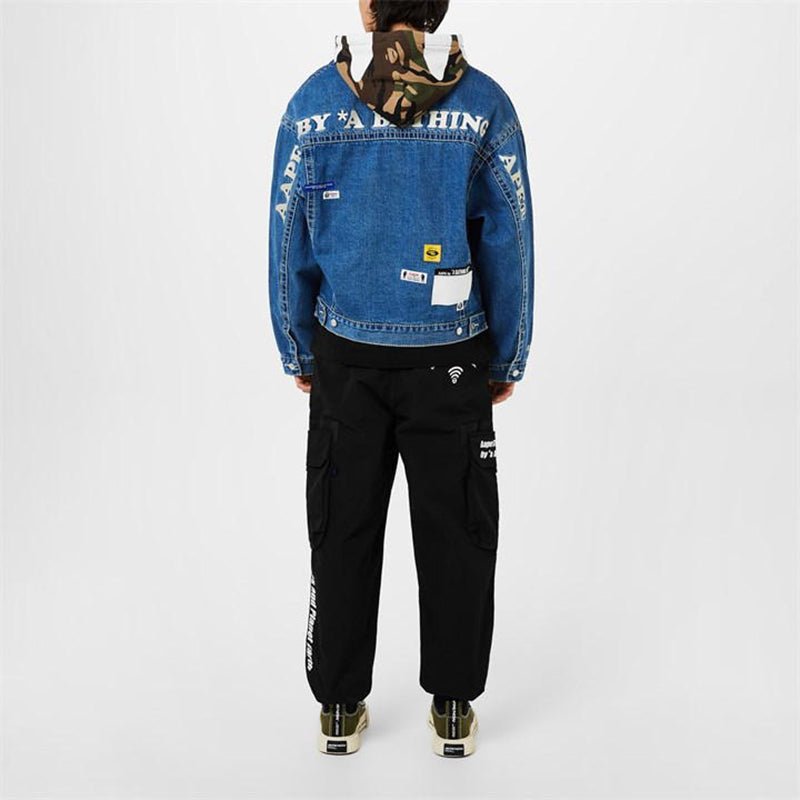AAPE 刺繡牛仔外套夾克 - VANASH