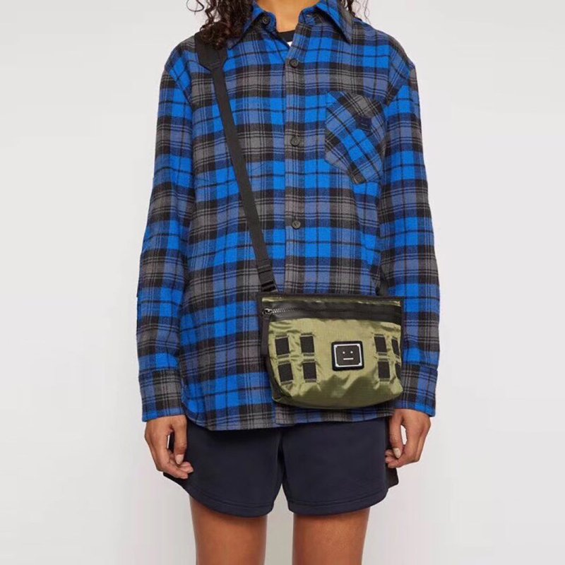 Acne Studios 肩背斜跨尼龍小方包 - VANASH