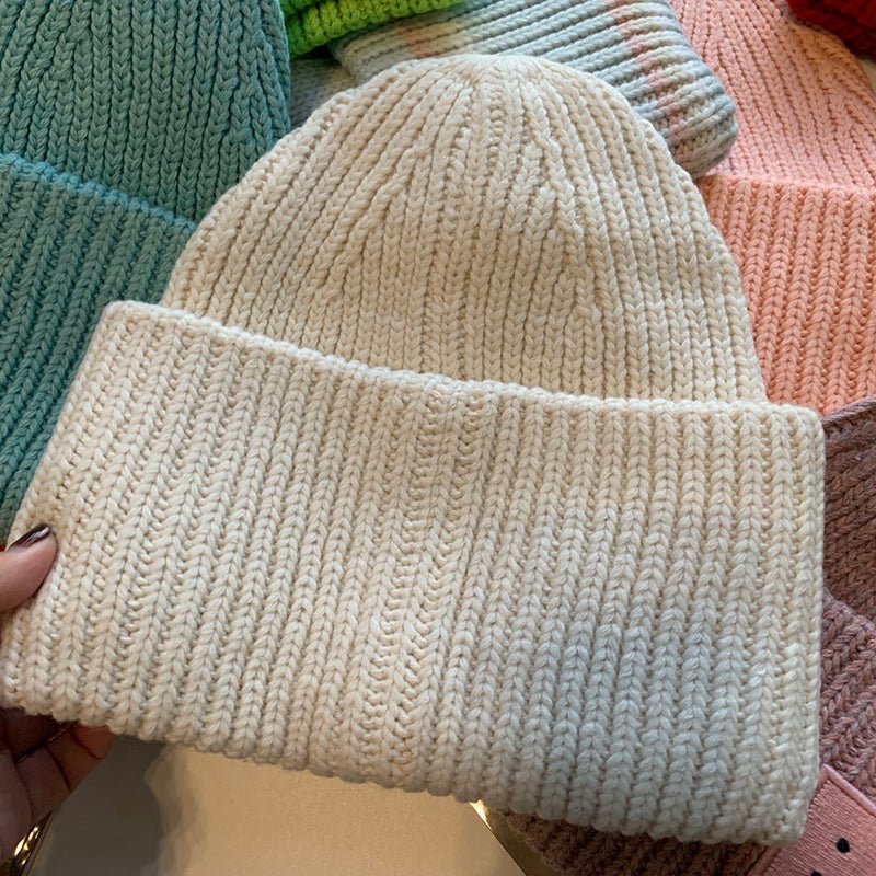 ACNE STUDIOS 刺繡徽標針織毛帽 - VANASH