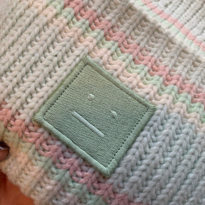 ACNE STUDIOS 刺繡徽標針織毛帽 - VANASH