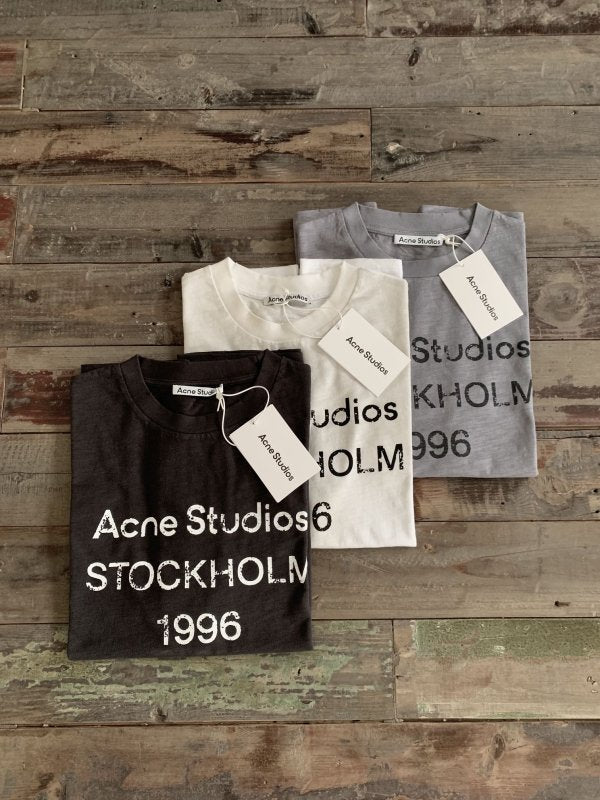 Acne Studios 復古破損做舊短袖T恤 - VANASH