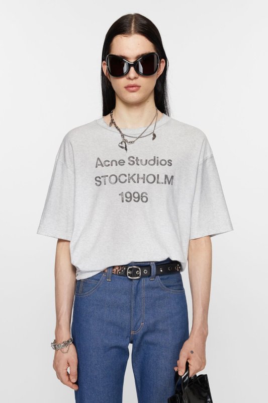Acne Studios 復古破損做舊短袖T恤 - VANASH