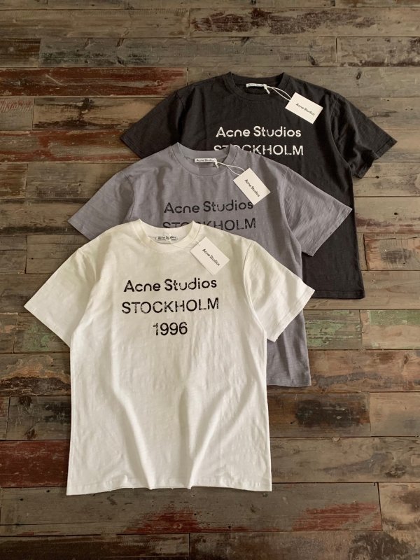 Acne Studios 復古破損做舊短袖T恤 - VANASH