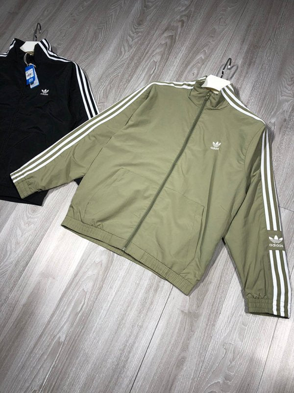 ADIDAS ORIGINALS 三葉草拉鍊立領外套 H41390 - VANASH