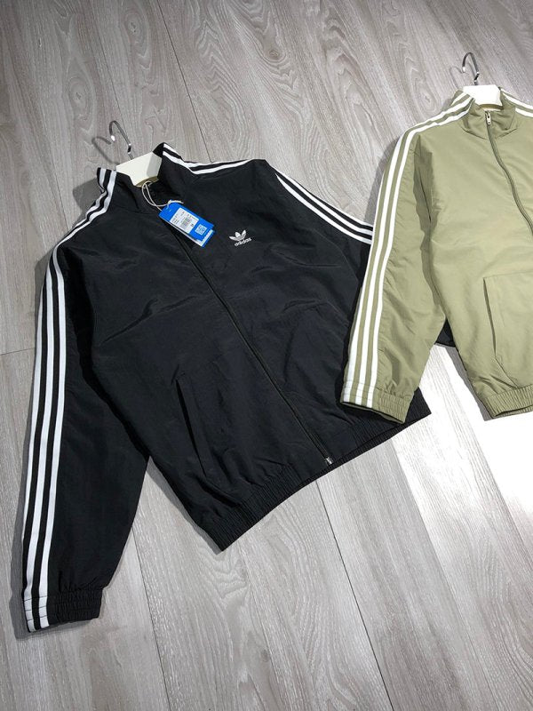 ADIDAS ORIGINALS 三葉草拉鍊立領外套 H41390 - VANASH