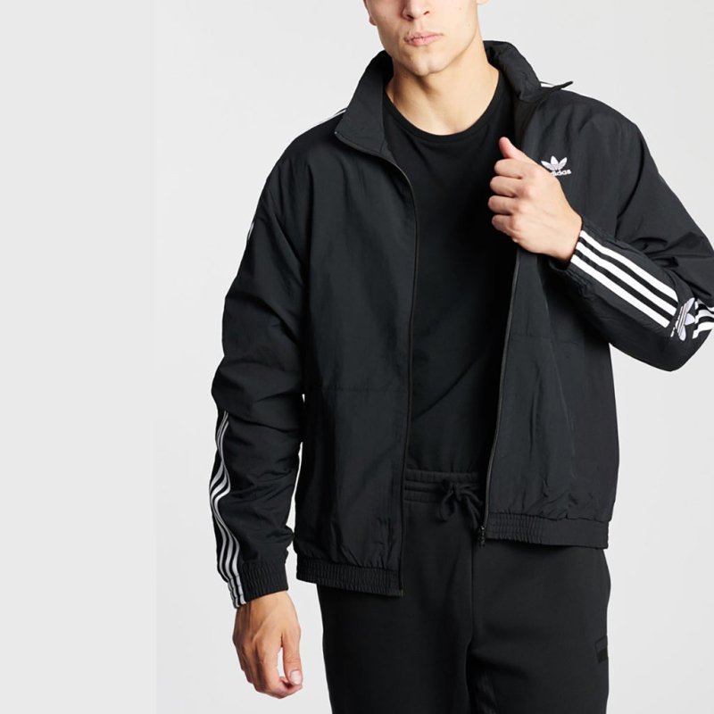 ADIDAS ORIGINALS 三葉草拉鍊立領外套 H41390 - VANASH