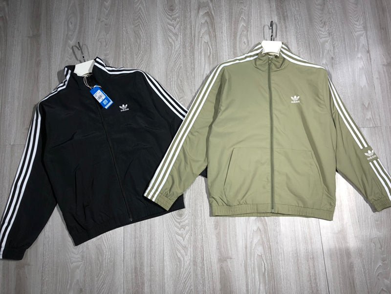 ADIDAS ORIGINALS 三葉草拉鍊立領外套 H41390 - VANASH