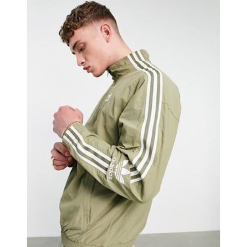 ADIDAS ORIGINALS 三葉草拉鍊立領外套 H41390 - VANASH